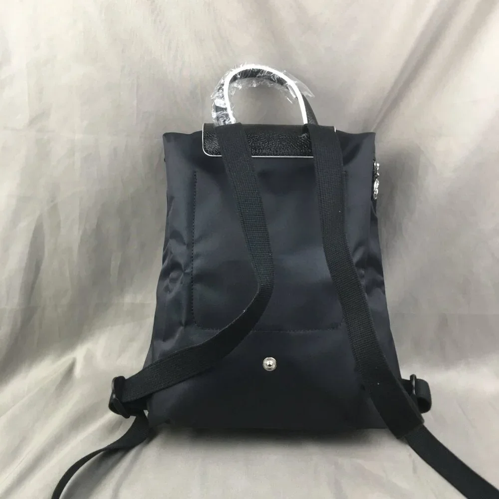 NWT LONGCHAMP Mini Le Pliage  Backpack In black - Picture 3 of 9